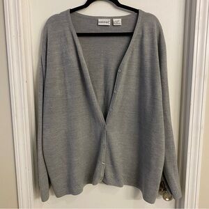 💚Fashion Bug Gray Women's Cardigan